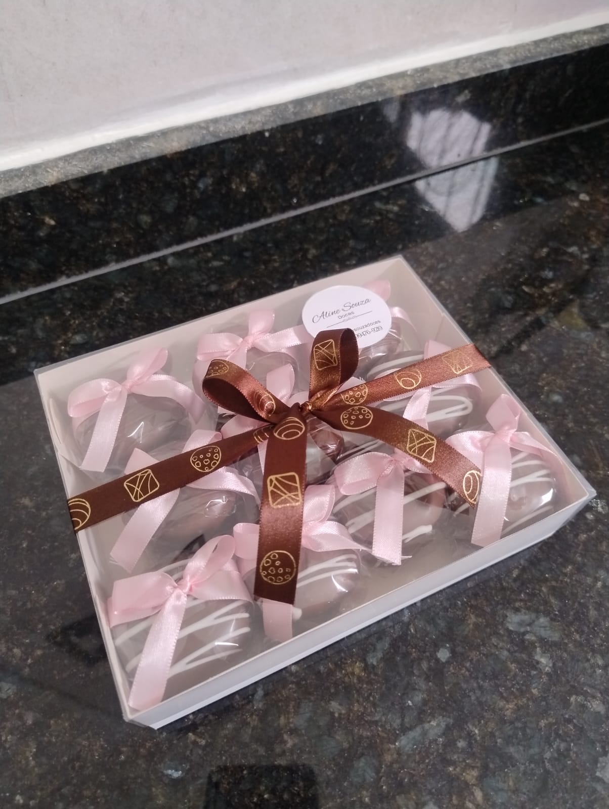 Caixa Laço Rosa